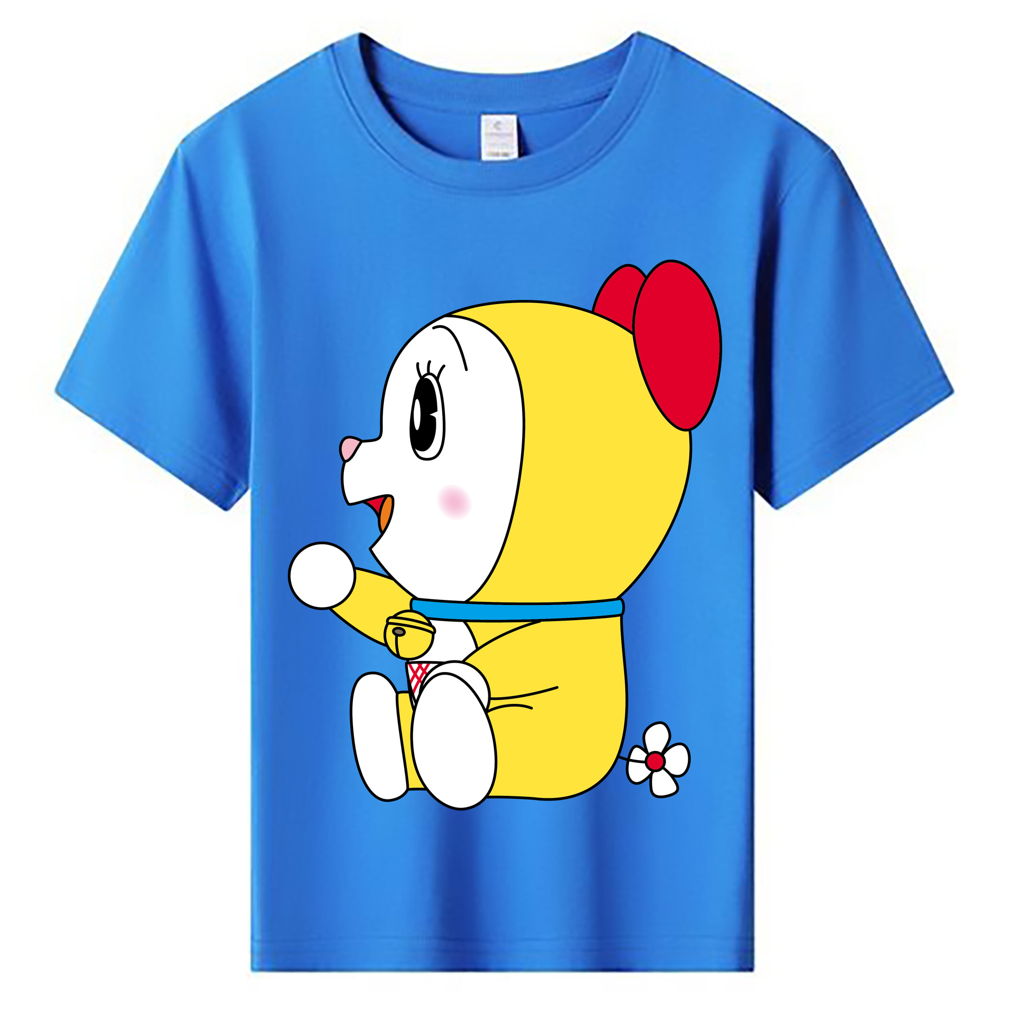 （画像用） ドラえもん ドラミ Doraemon Dorami 綿100％キッズTシャツ（フロントプリント）